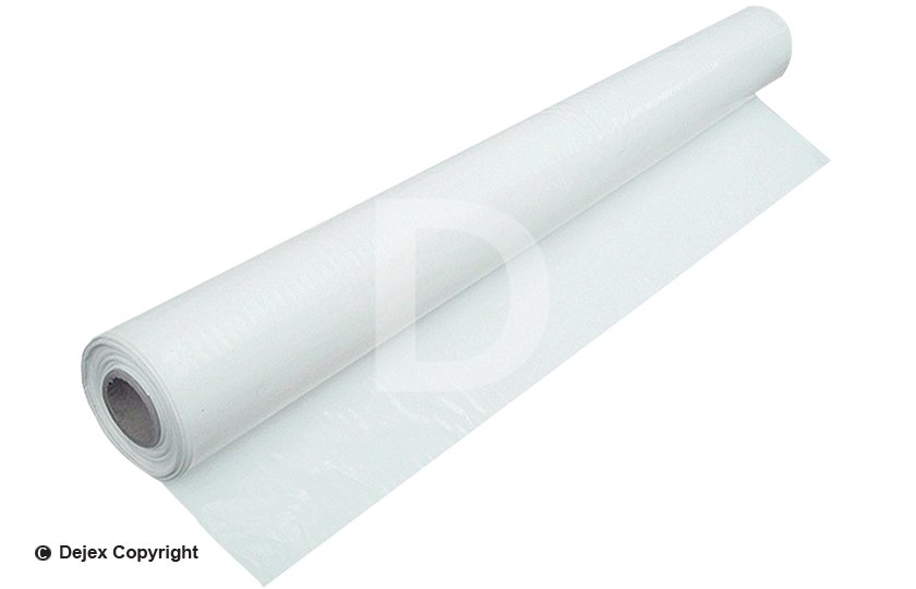 3.6m x 100m x 20mu WHITE POLY