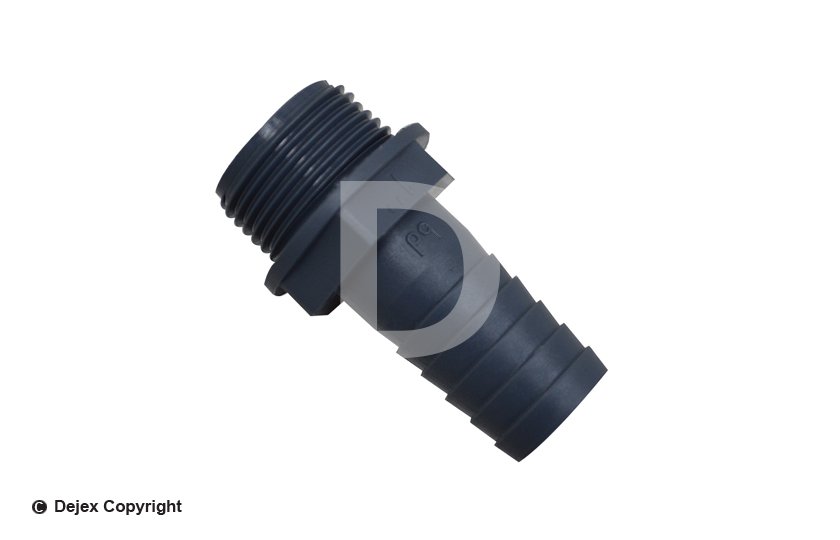 1"M X 1" PLASTIC HOSETAIL 