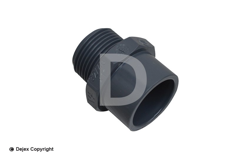 32/40mm X 1"MALE PVC SOCKET