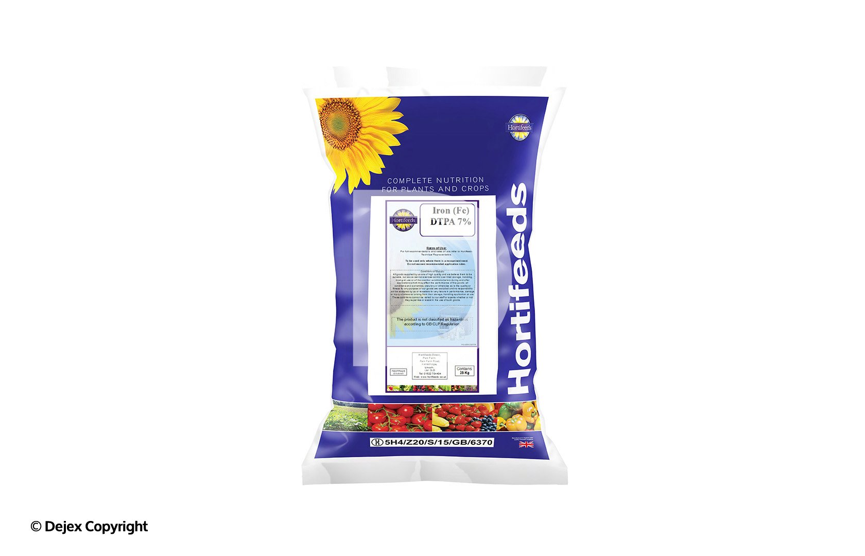 HORTIFEEDS IRON DTPA 11% 25Kg 