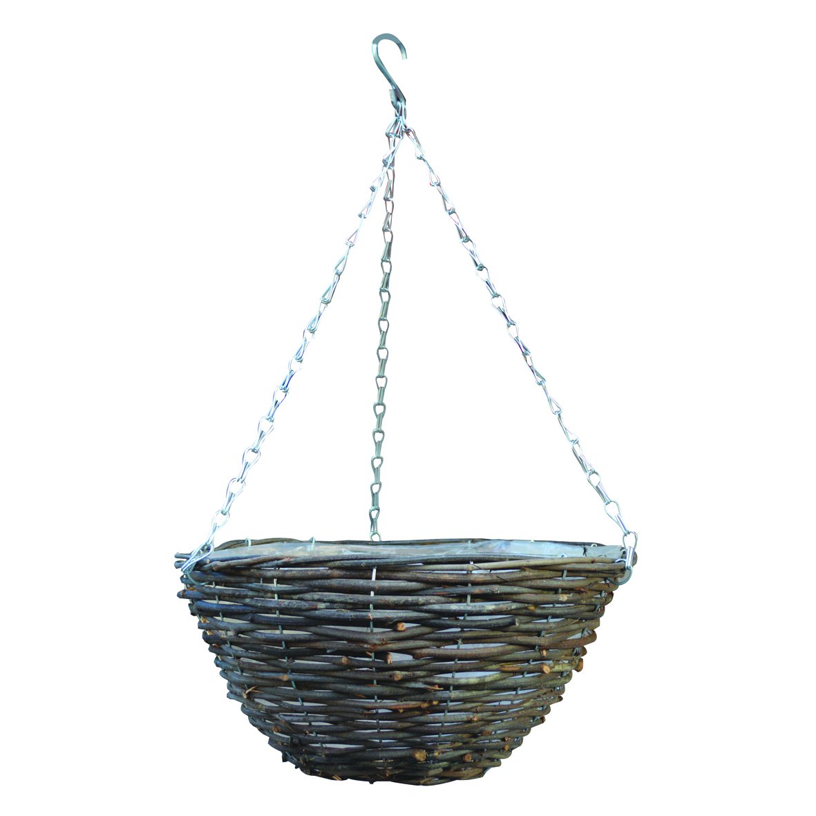 16" BLACK RATTAN BASKET (x20)